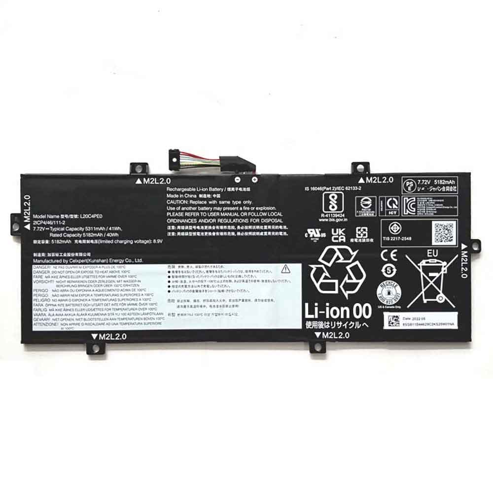 Batería para A6000/lenovo-L20C4PE0